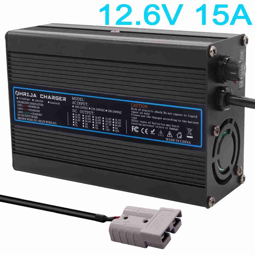 12 volt lithium ion battery charger