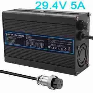 Caricabatterie per batterie al litio 24v