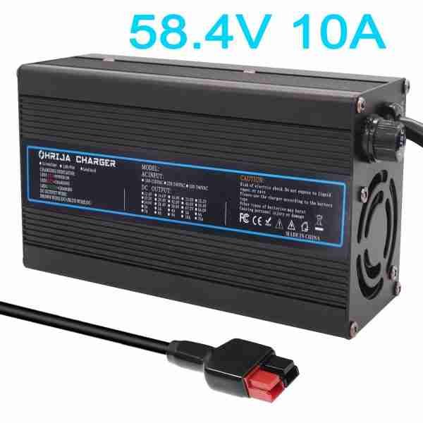 Cargador de batería para bicicletas eléctricas de 48v