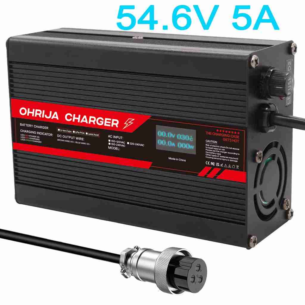 6 Types of Chargers Suitable for Electric Bicycles 4 48 volt battery charger for electric bike
