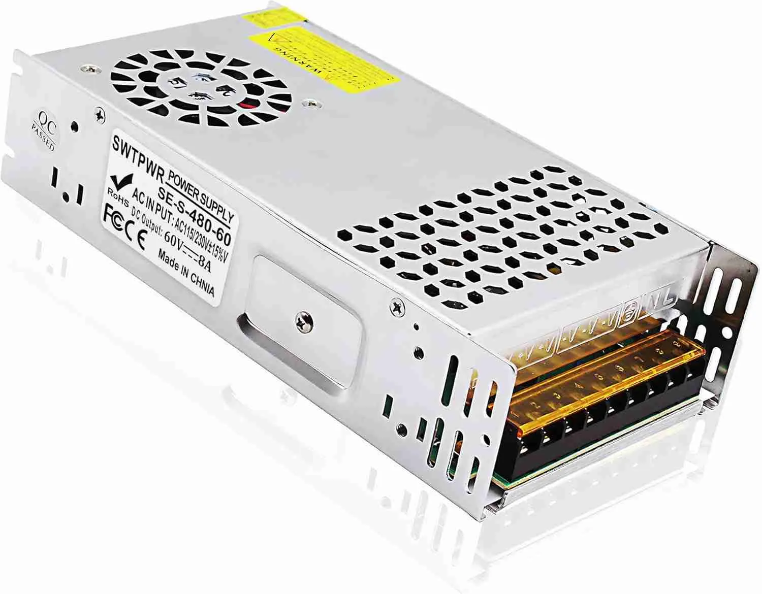 2. Ohrija DC 60V 8A 480W Power Adapter