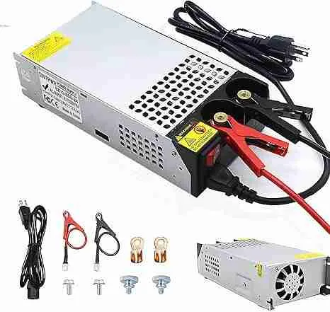 Nuevo adaptador de fuente de alimentación SMPS DIY mejorado de 110 V 230 V CA a CC 24 V 15 A 360 W, convertidor de fuente de alimentación, transformador de voltaje CC 24 V para motor, bomba, CCTV, impresora 3D, compresor de aire, LED 4 24V 33A