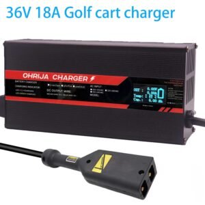 OHRIJA 36v Lead Acid battery charger 36V 18A Golf cart charger makes it suitable for 3S 12V Lead Acid Chargers
