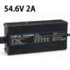 OHRIJA 54.6V 2A Aluminum Alloy Lithium Battery Charger for 48V Electric Scooter/Balancing Vehicle/Electric Vehicle (13 Series 48V Lithium Battery)