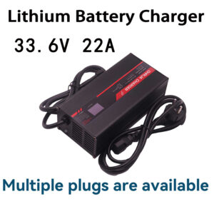 OHRIJA 29.6v lithium ion battery charger 33.6V 22A charger it makes suitable for 8S 29.6V Li-ion Battery Chargers
