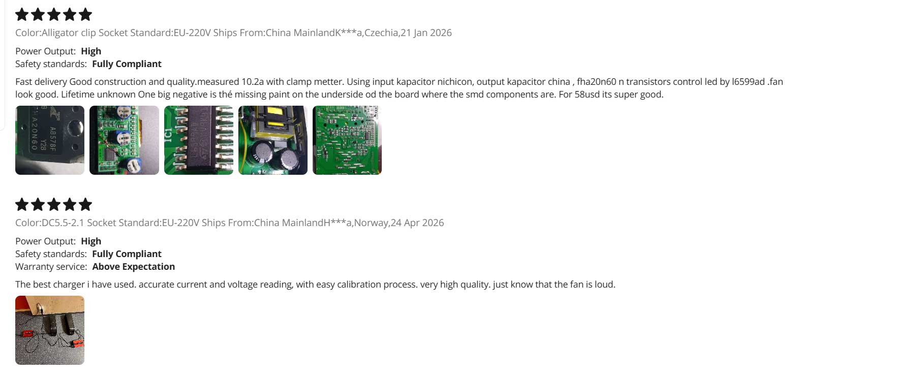 HomePage 26 End users generally reported a significant improvement in charging speed, and the charger's temperature rise was well controlled, not causing any discomfort. The solid texture and safety of the product have also become the core selling points in our sales pitch.
