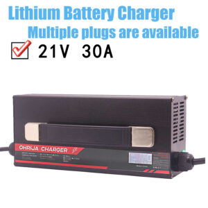 OHRIJA 21v lithium ion battery charger 21V 30A charger makes it suitable for 5S 18.5V Li-ion Battery Chargers