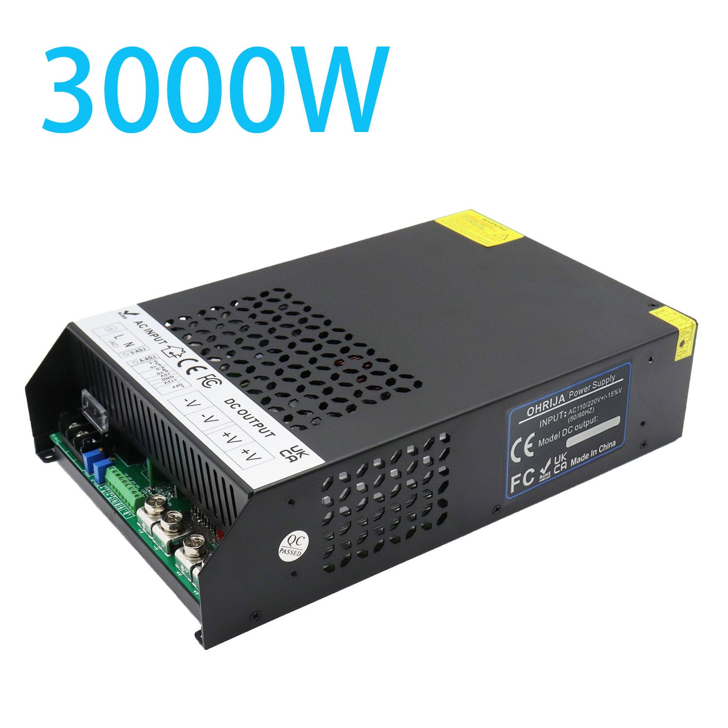 SE‑3000 Series 3000W High Power AC‑DC Switching Power Supply | AC185‑265V Input, Multiple DC Output 12V 24V 36V 48V 60V 72V 80‑120V & Custom Voltage For Industrial Equipment 1 SE‑3000 Series 3000W High Power AC‑DC Switching Power Supply | AC185‑265V Input, Multiple DC Output 12V 24V 36V 48V 60V 72V 80‑120V & Custom Voltage For Industrial Equipment