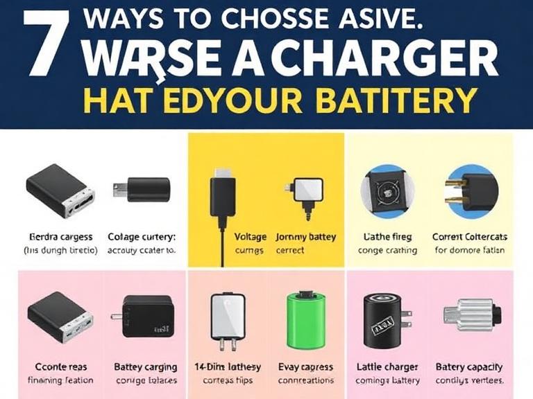 7 Ways to Choose a Charger That Matches Your Battery 1 7 Ways to Choose a Charger That Matches Your Battery