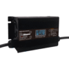 OHRIJA 20A DC-DC Adjustable Battery Charger, DC 17-85V Input, DC 20-88.2V 20A Output with LCD Digital Display, CC CV Charging for LiFePO4 / Lithium / Lead Acid Battery