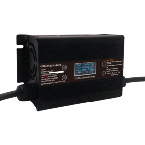Deals of the day 1 OHRIJA 20A DC-DC Adjustable Battery Charger, DC 17-85V Input, DC 20-88.2V 20A Output with LCD Digital Display, CC CV Charging for LiFePO4 / Lithium / Lead Acid Battery