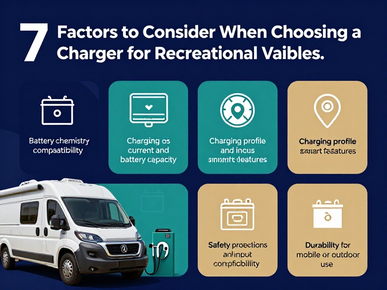 7 Factors to Consider When Choosing a Charger for Recreational Vehicles 1 7 Factors to Consider When Choosing a Charger for Recreational Vehicles